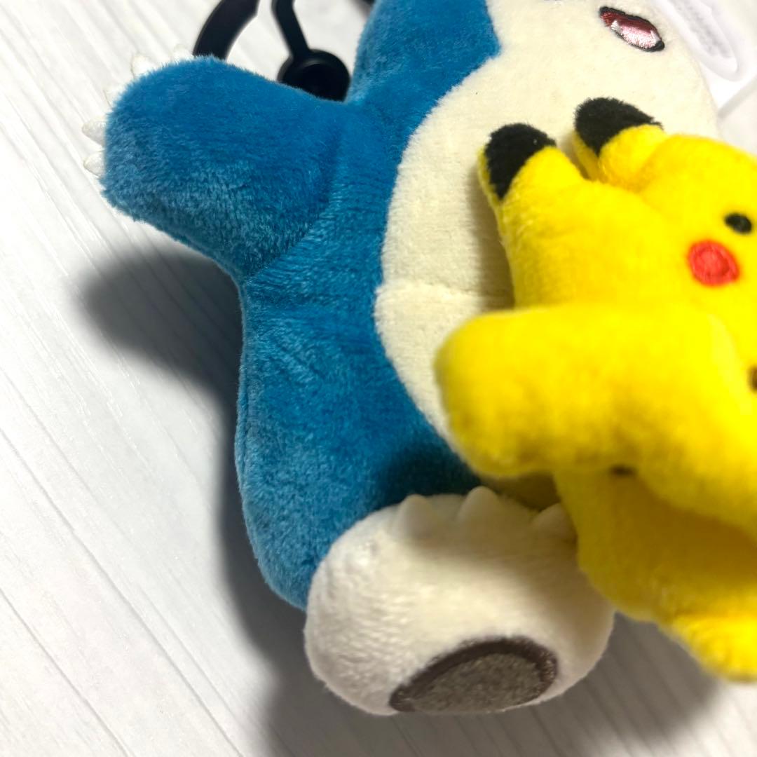 ポケモンセンター 逃 キーケース カビゴン&ピカチュウ