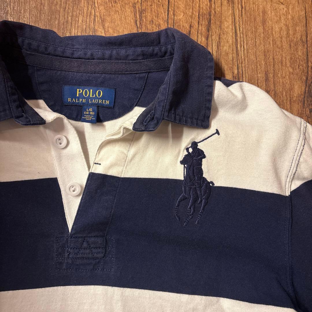 polo ralph lauren ラガーシャツ　swag y2k ビッグポニー