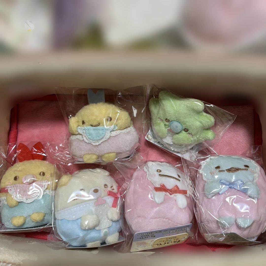 すみっコぐらしベビー　てのりぬいぐるみセット