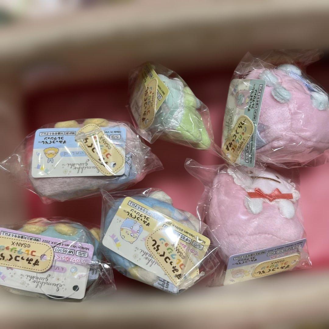 すみっコぐらしベビー　てのりぬいぐるみセット