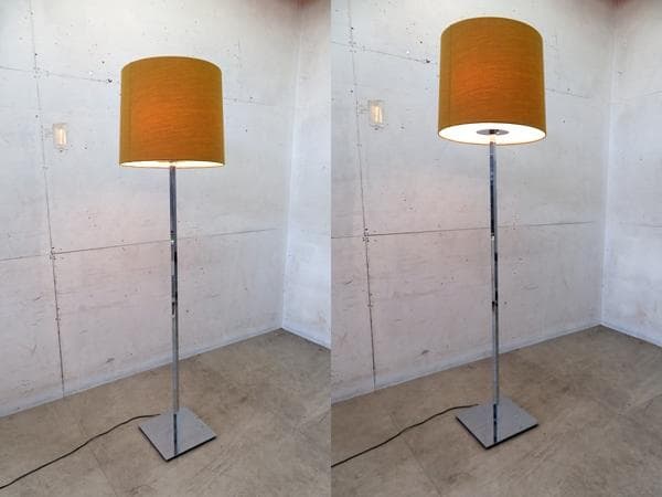 展示品■ヤマギワ■レジェーロ■kvadrat■フロアライト■クローム■照明