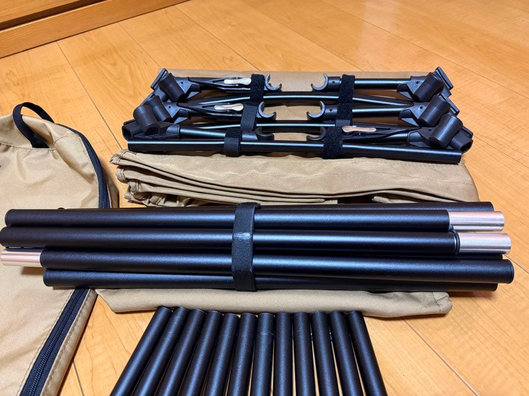 アウトドア寝具 VENTLAX 2WAY ADJUSTABLE COT COYOTE
