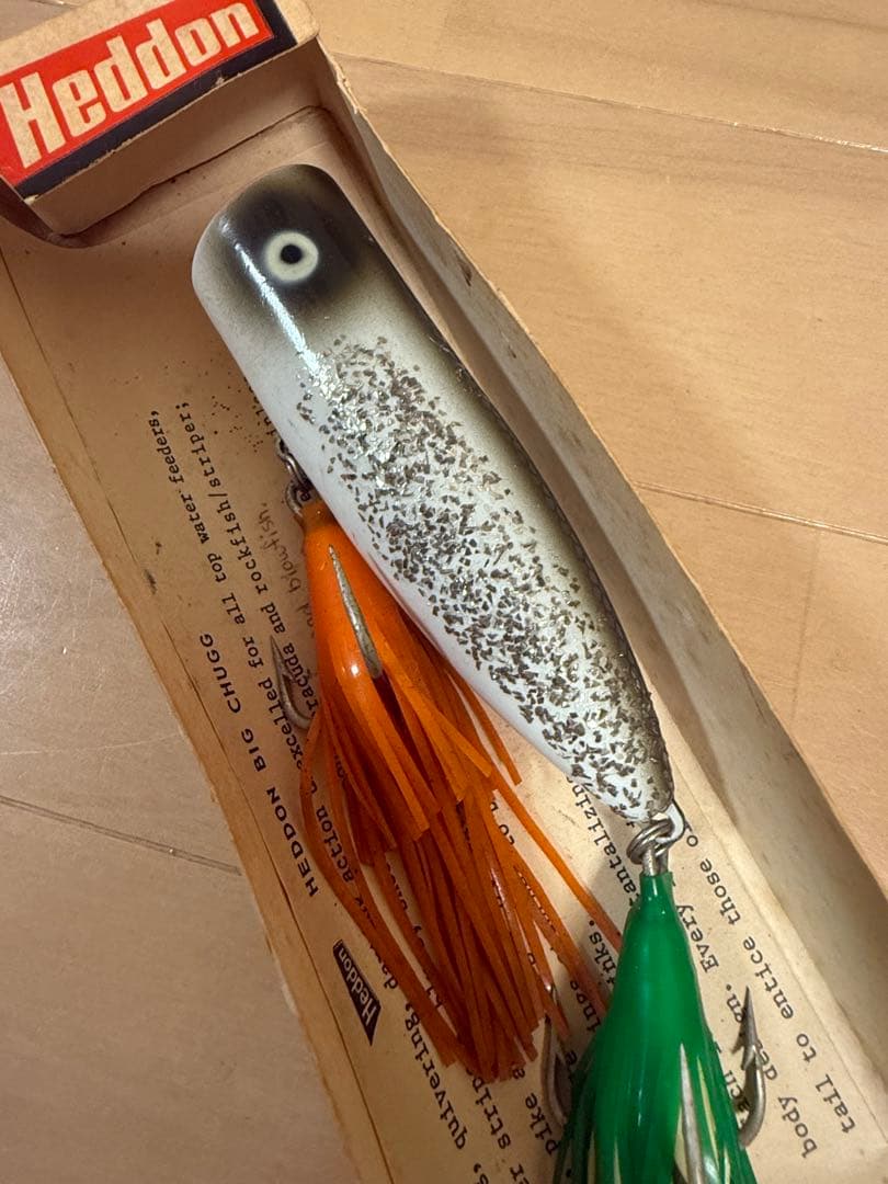 Heddon ビッグチャグ　BIG CHUGG 未使用　箱入り　ビンテージ