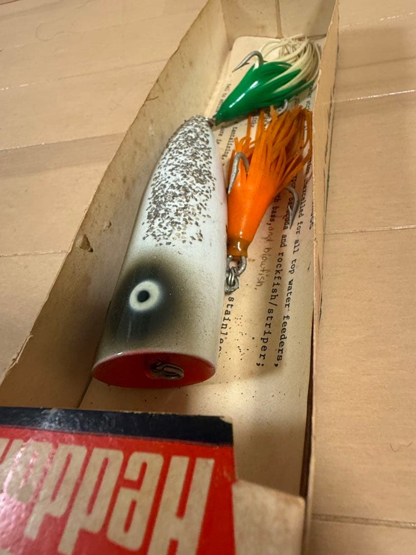 Heddon ビッグチャグ　BIG CHUGG 未使用　箱入り　ビンテージ