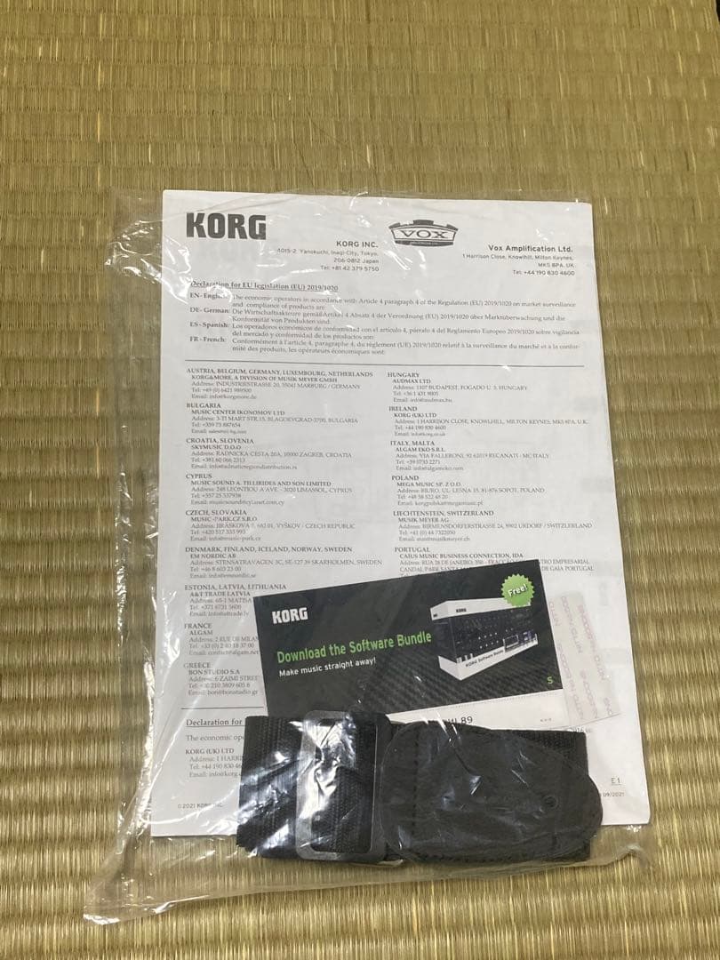 KORG 37鍵シンセサイザー 本体
