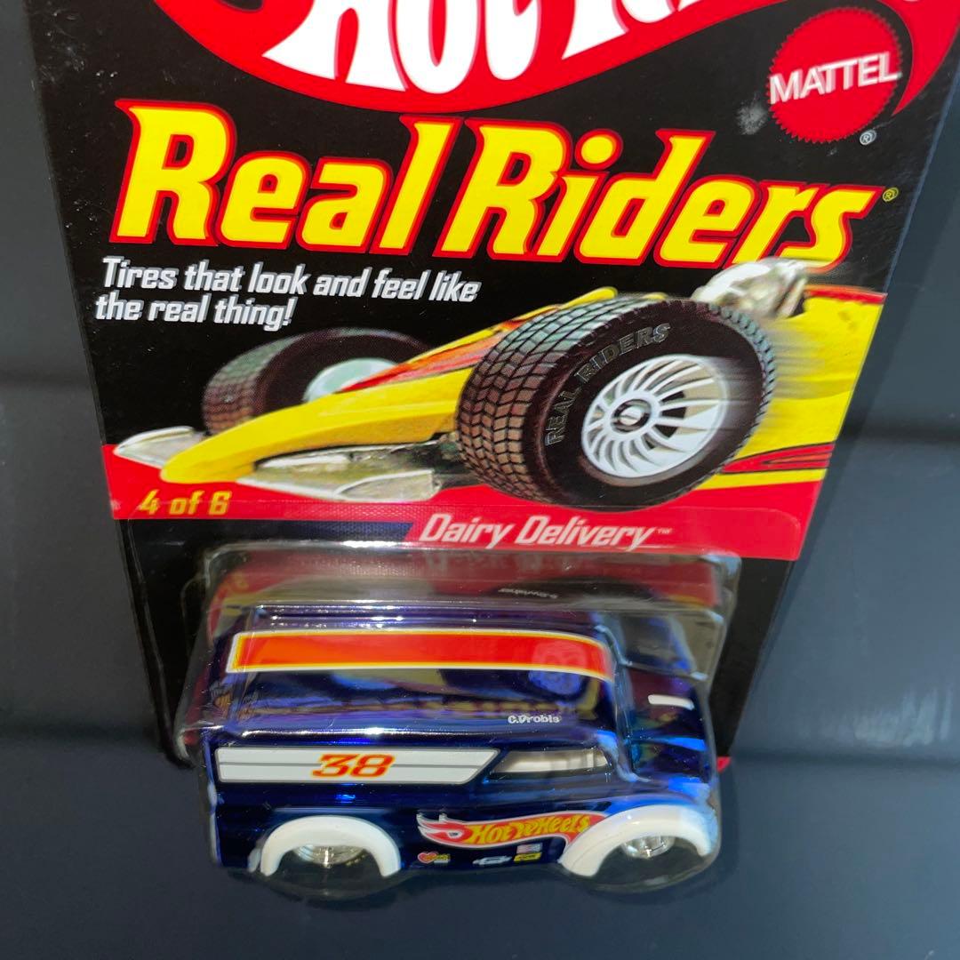 ホットウィール。Real Riders デイリーデリバリー。