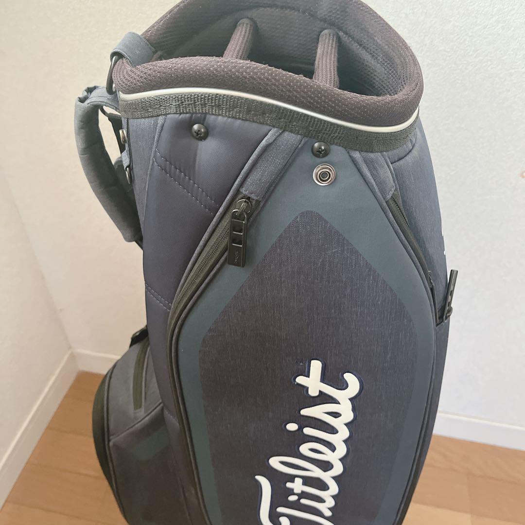 K074 Titleist シンプルアスリート キャディバッグ フード無し