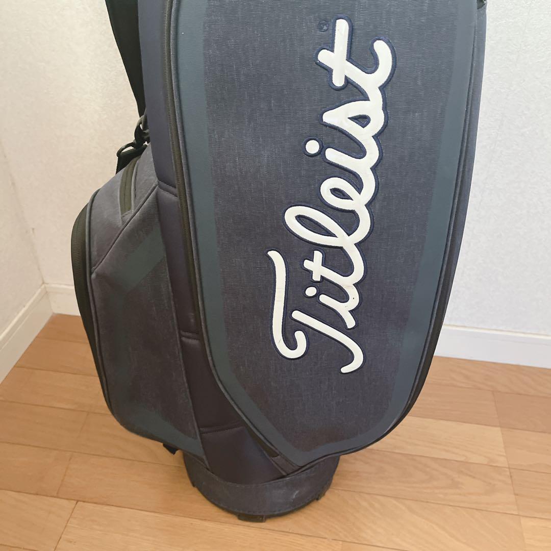 K074 Titleist シンプルアスリート キャディバッグ フード無し