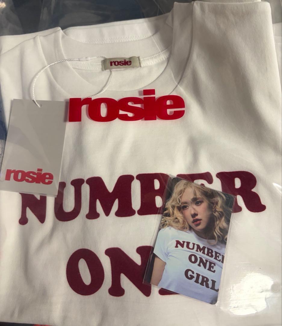BLACKPINK ロゼ NUMBER ONE GIRL Tシャツトレカ付き