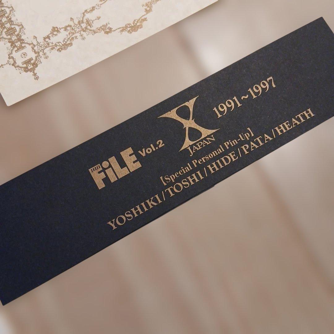 【完全限定品】 XJAPAN　SHOXX 　 File vol.2