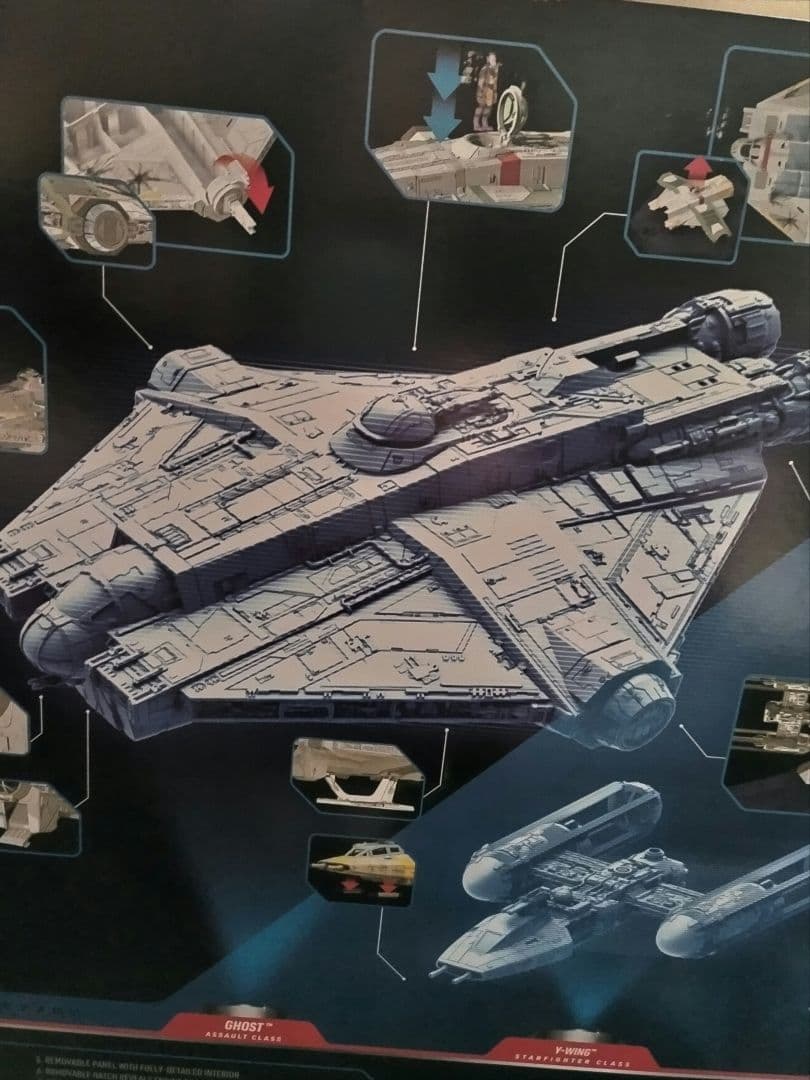 限定版スターウォーズ マイクロギャラクシー ゴースト　ファントム1　Ｙウイング