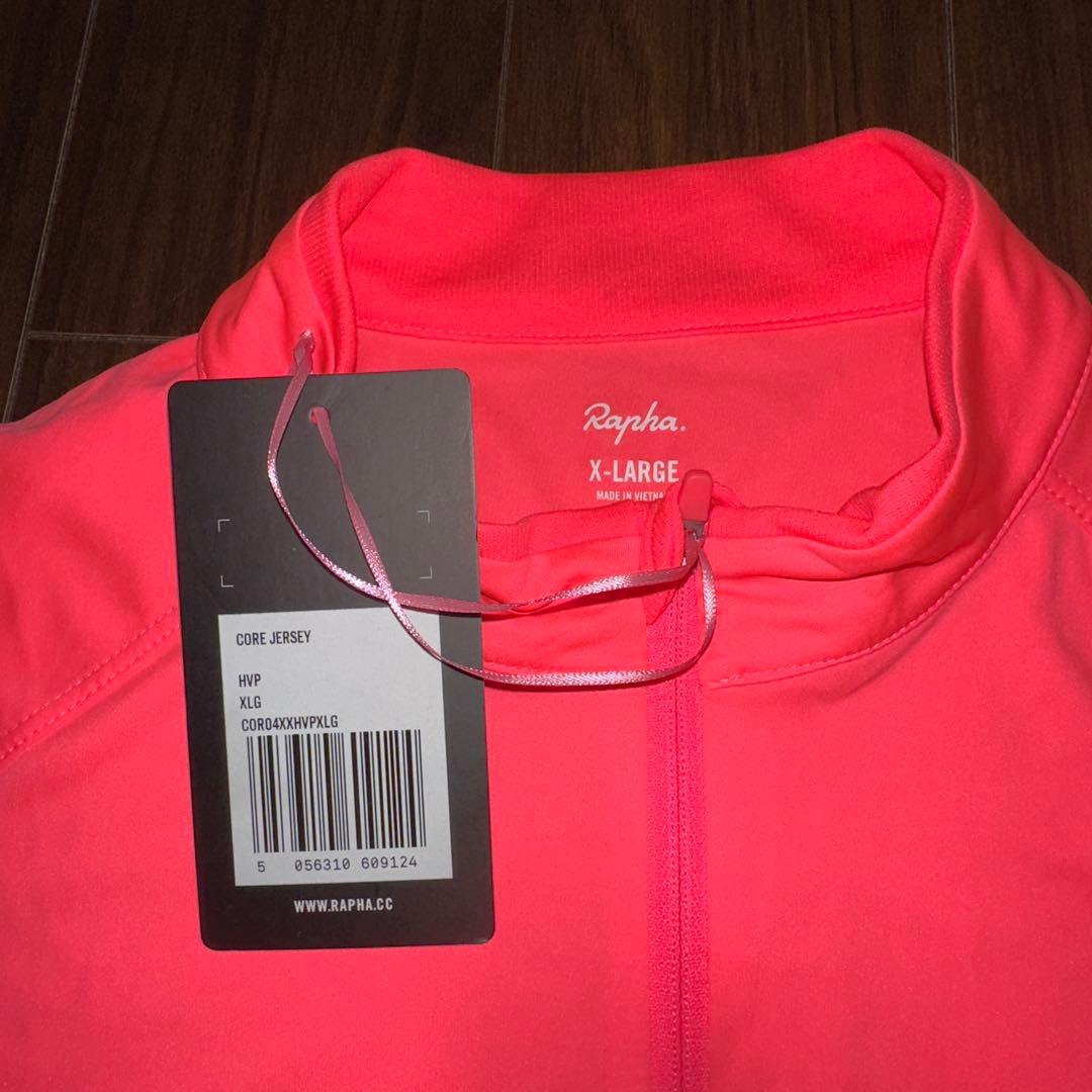 ☆ラファ☆メンズ Rapha Core Jersey ピンクXLサイズ