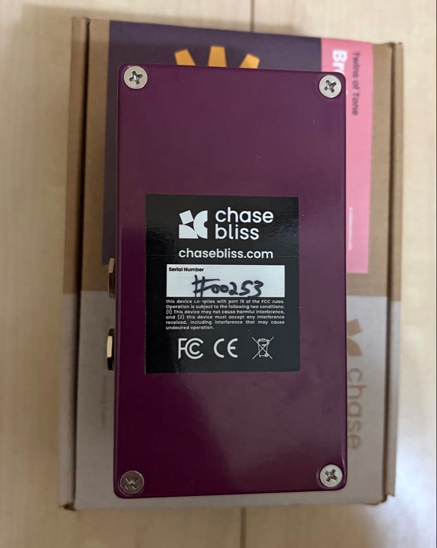 Chase Bliss Brothers AM ギターエフェクター