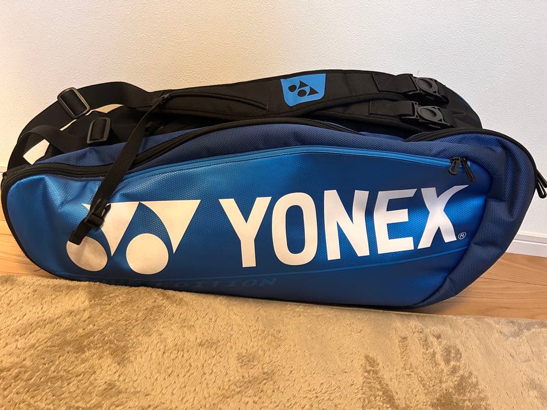 YONEX バドミントン　テニス　ラケットバッグ　ブルー