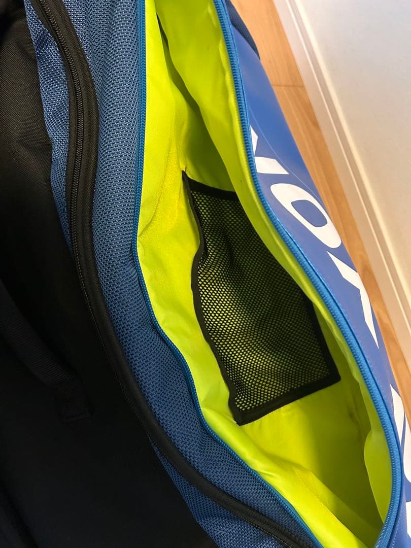 YONEX バドミントン　テニス　ラケットバッグ　ブルー