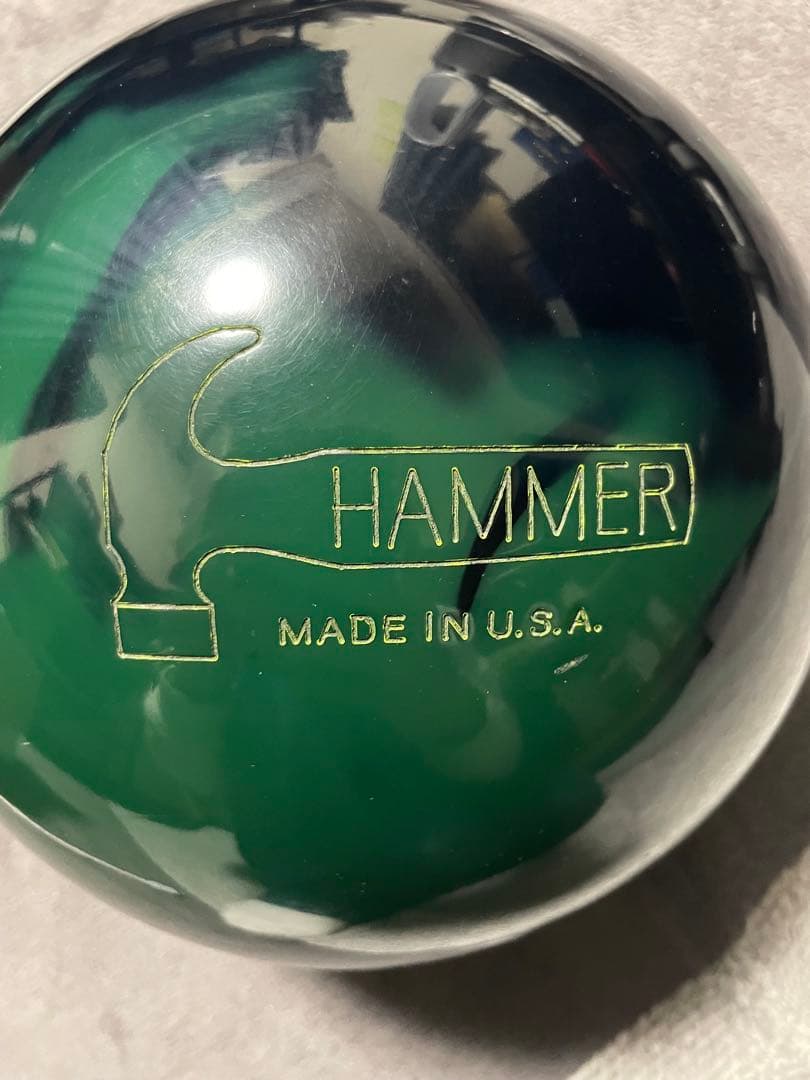 Hammer ボウリングボール Numb 15ポンド プラグ済み