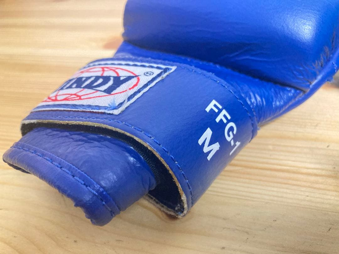 ☆使用感少 WINDY オープンフィンガーグローブ Mサイズ ボクシンググローブ