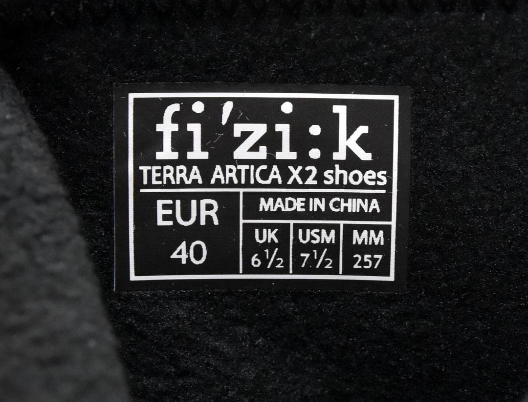 Fizik Terra Artica X2 シューズ size:EUR/40