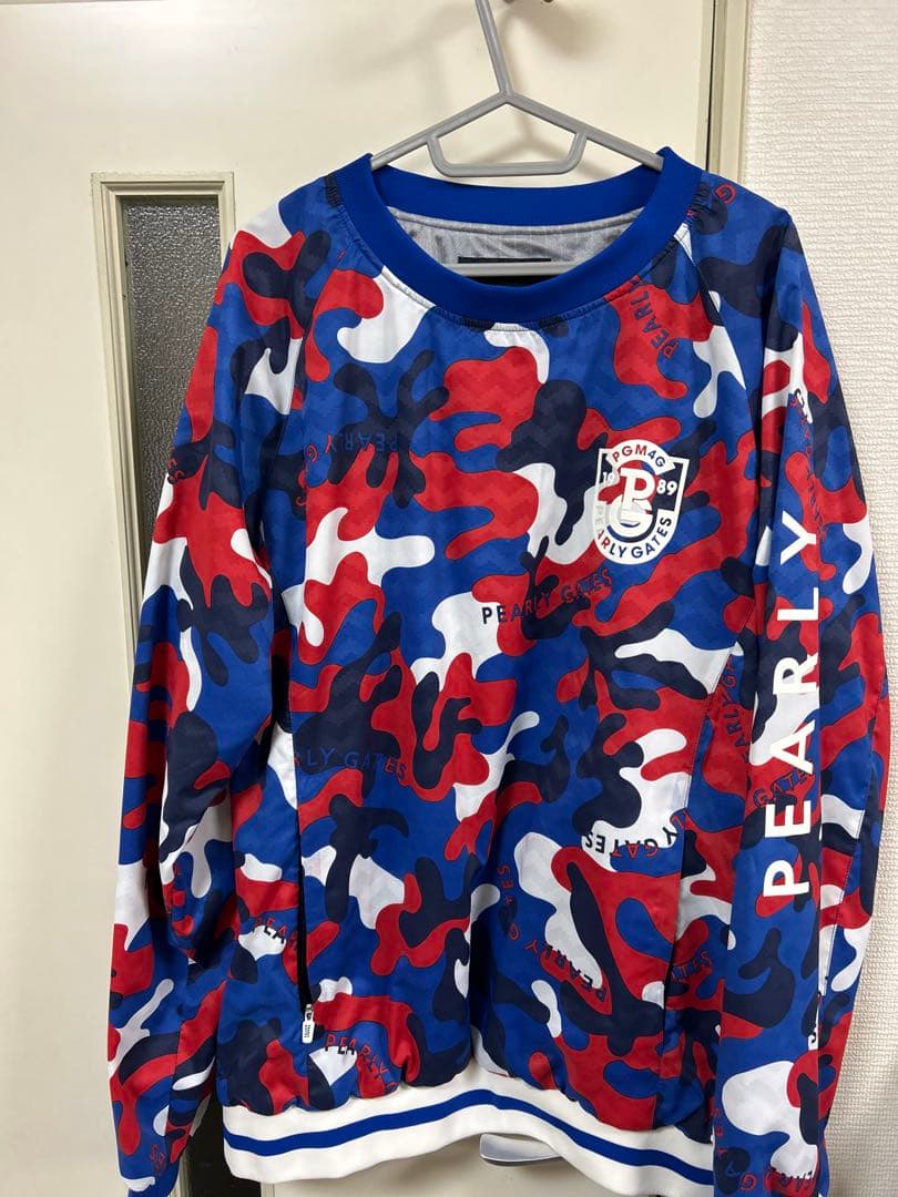【極美品】パーリーゲイツ　蓄熱　スニード　迷彩　カモフラージュ　XL　サイズ６