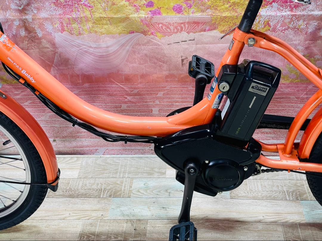 ZK3768 電動自転車 ヤマハ パスバビー 子供乗せ 20インチ