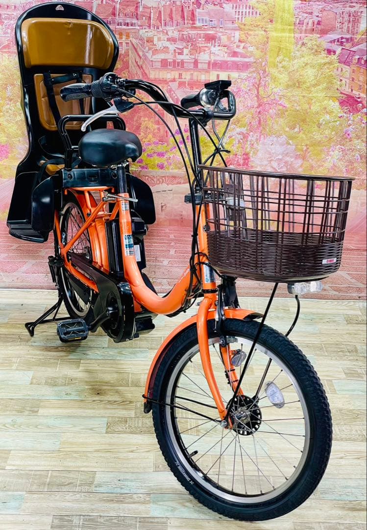 ZK3768 電動自転車 ヤマハ パスバビー 子供乗せ 20インチ