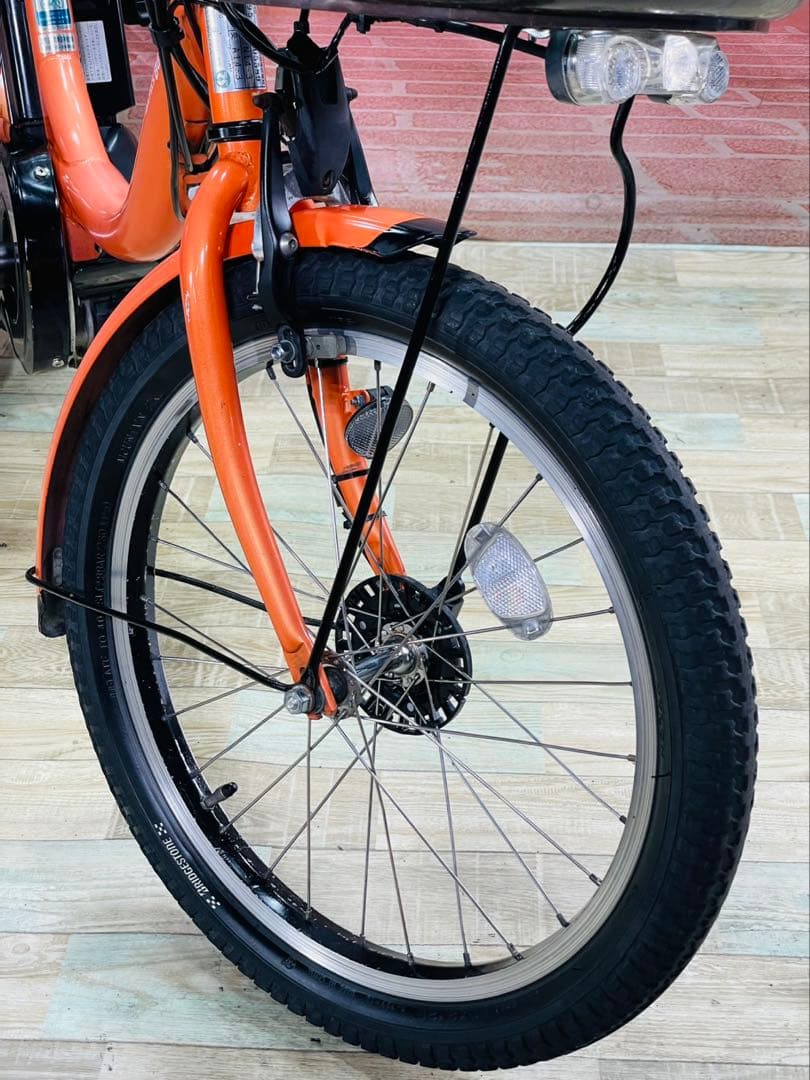 ZK3768 電動自転車 ヤマハ パスバビー 子供乗せ 20インチ