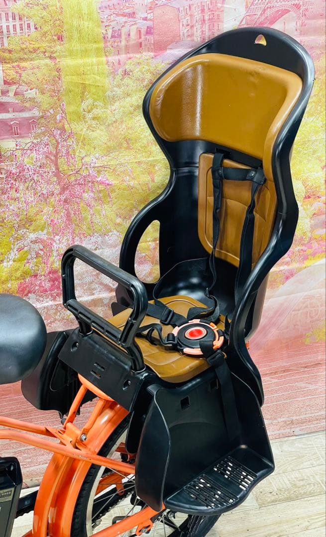ZK3768 電動自転車 ヤマハ パスバビー 子供乗せ 20インチ