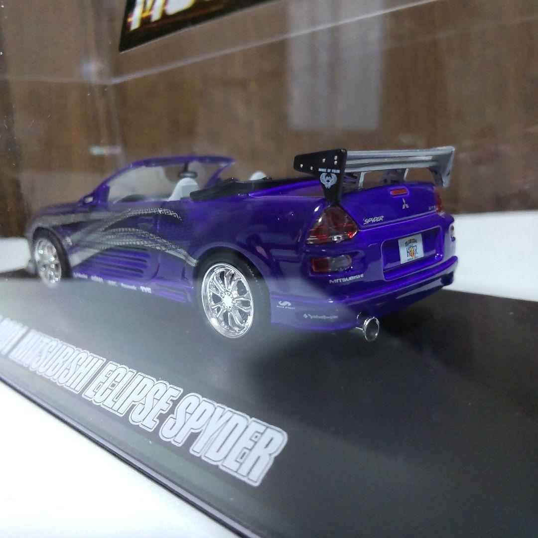 三菱 エクリプス スパイダー ワイルドスピード 1/43 グリーンライト