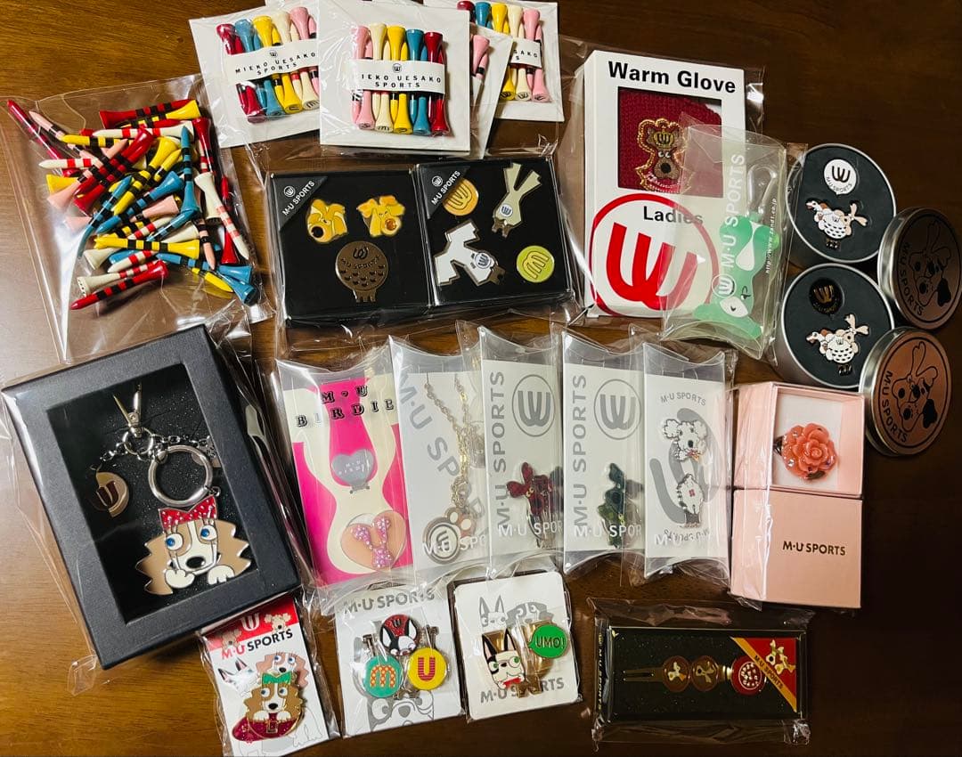 ゴルフマーカーまとめ売りコレクション品 未使用パーリーゲイツ マークアンドロナ