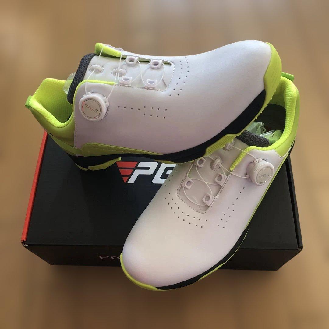 Pro Golf Master シューズ ホワイト/ライム新品サイズ27.0新品