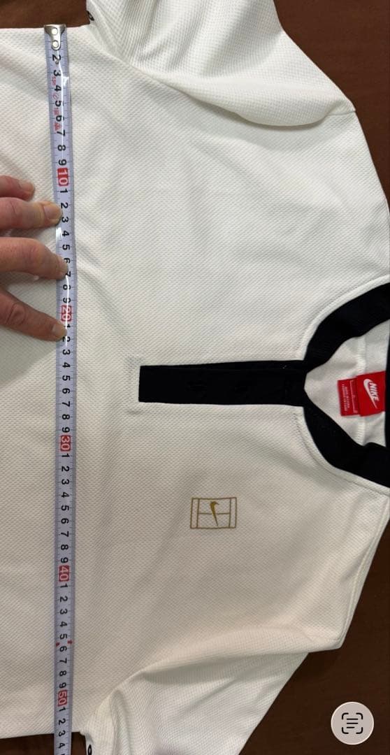 新品　NIKE　ナイキ　テニス　コート　ポロシャツ　ホワイト　L ポロ
