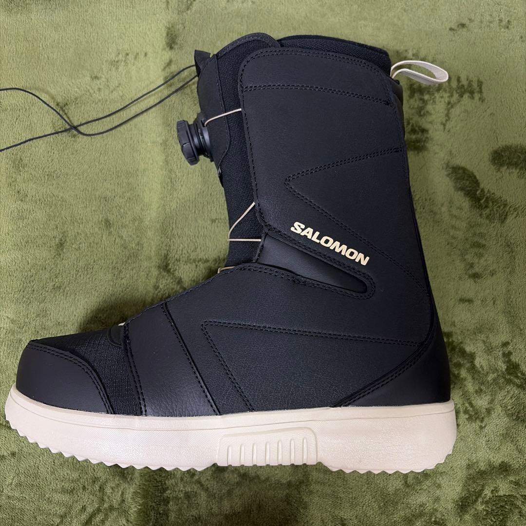 【美品】滑走2日SALOMON FACTION BOA スノーボードブーツ28