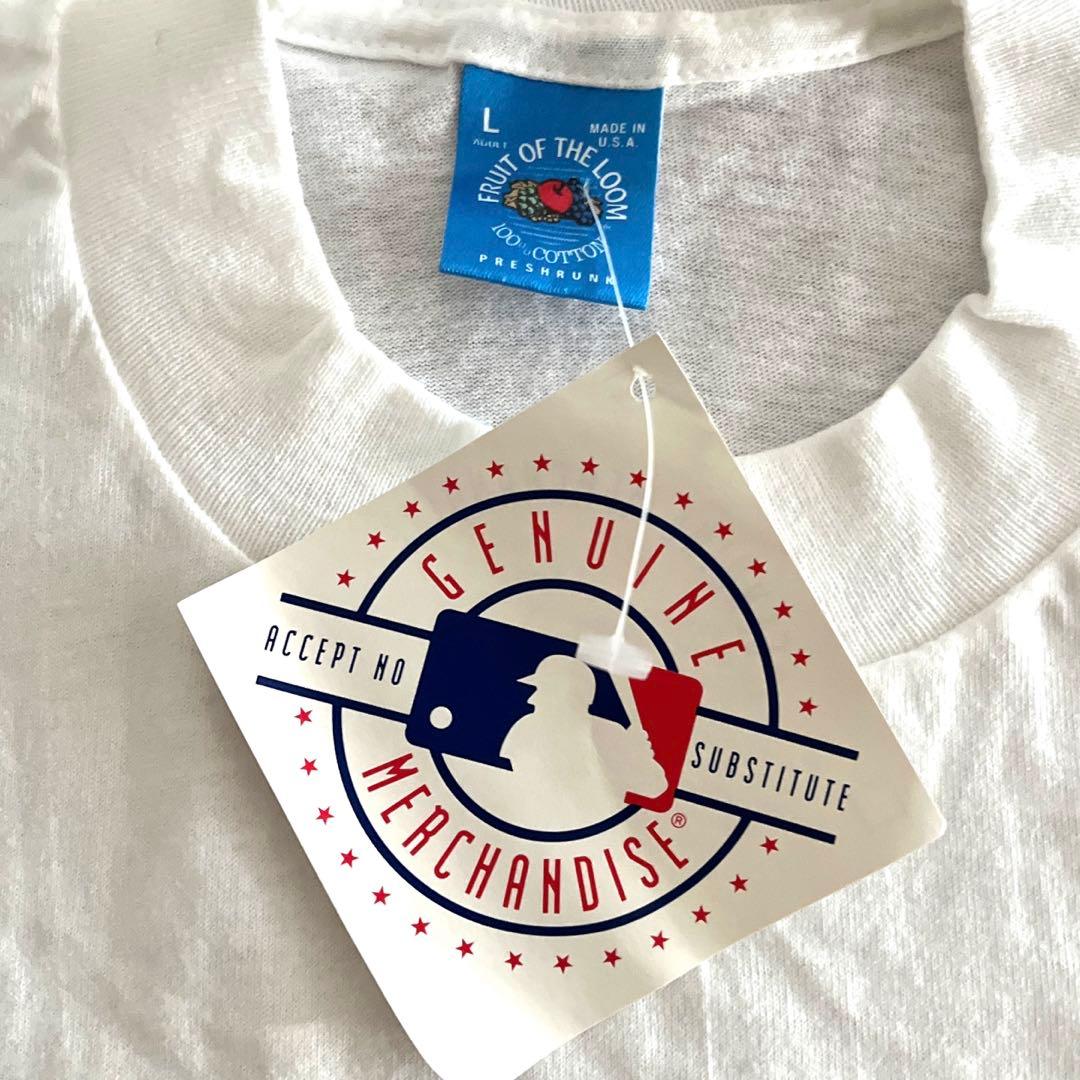 ☑︎【未使用】90s USA製　野茂英雄ニュースペーパー Tシャツ
