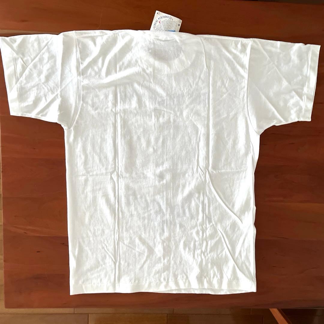 ☑︎【未使用】90s USA製　野茂英雄ニュースペーパー Tシャツ