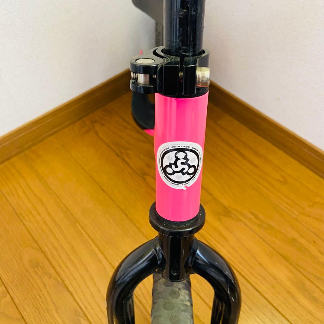 STRIDER ストライダー バランスバイク 12インチ ピンク　スポーツモデル