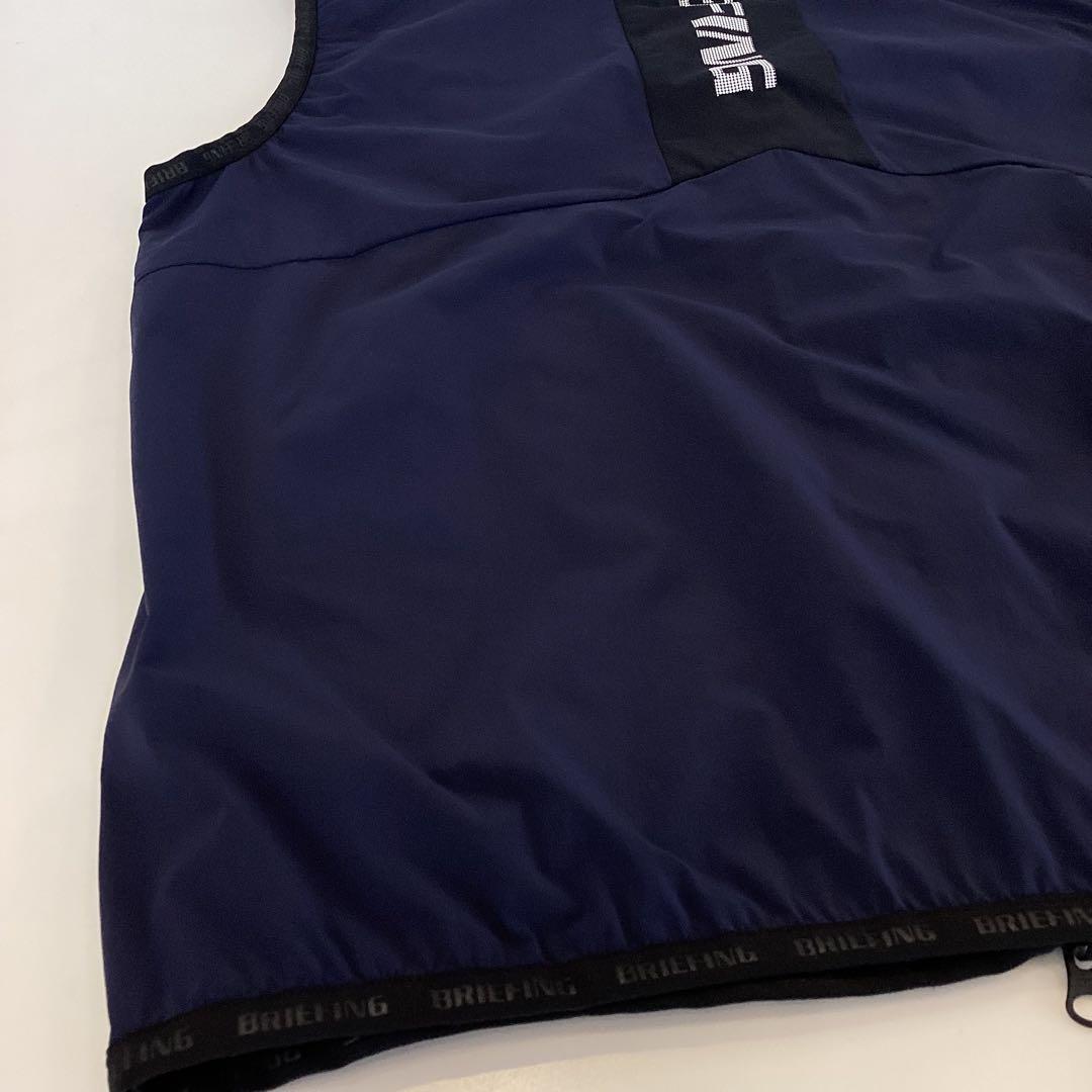 新品　BRIEFING　正規品　MENS WIND VEST ネイビー
