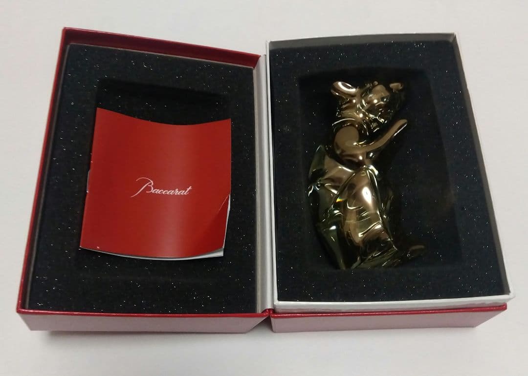Baccarat　干支　ネズミ　GOLD