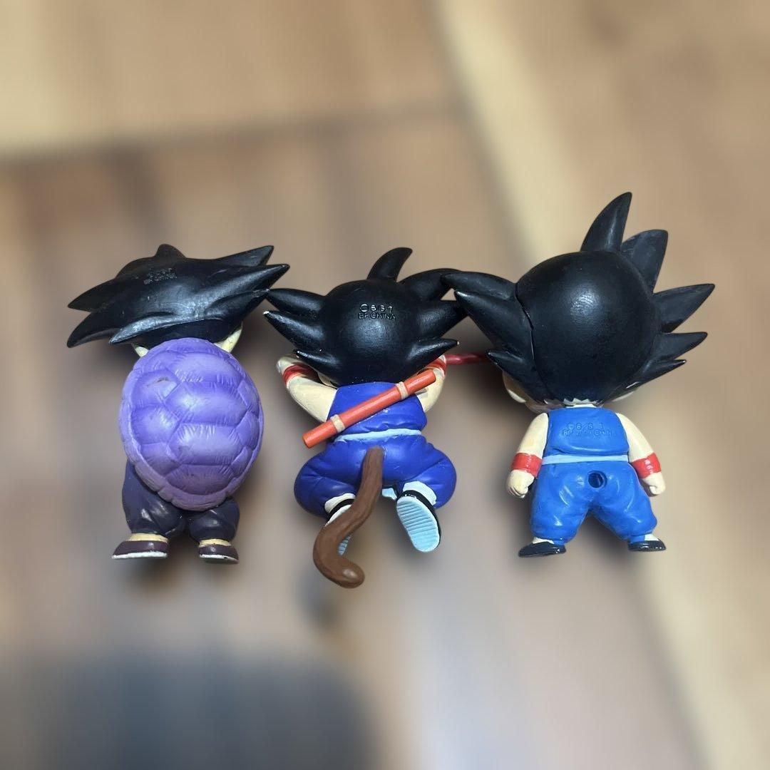 【レア】ドラゴンボール 孫悟空 幼少期3体セット