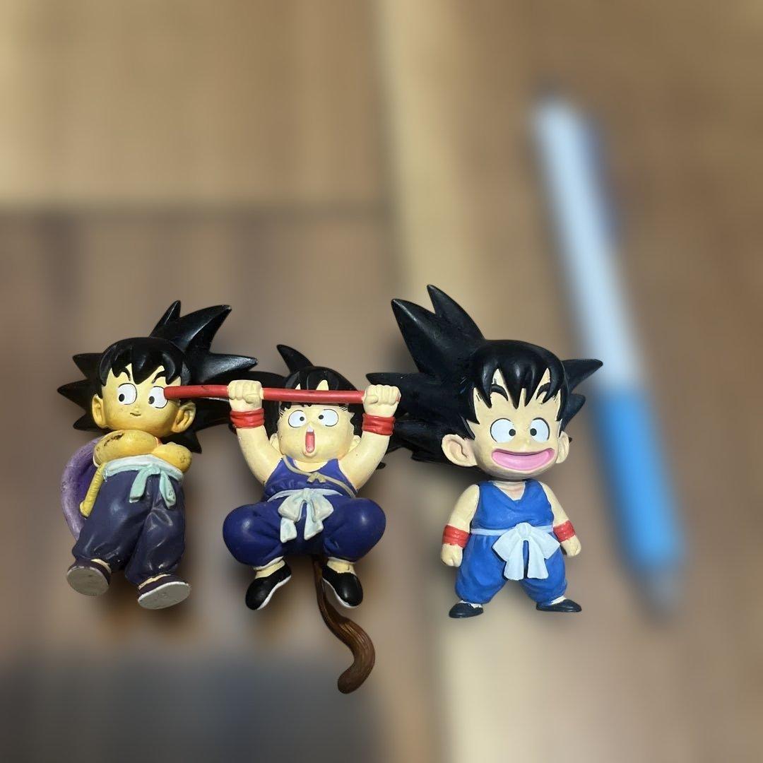 【レア】ドラゴンボール 孫悟空 幼少期3体セット