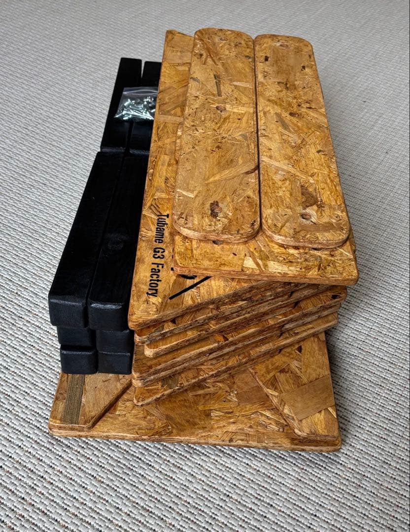 ゆずゆ出品　ヘキサテーブル65センターテーブル付き　チーク
