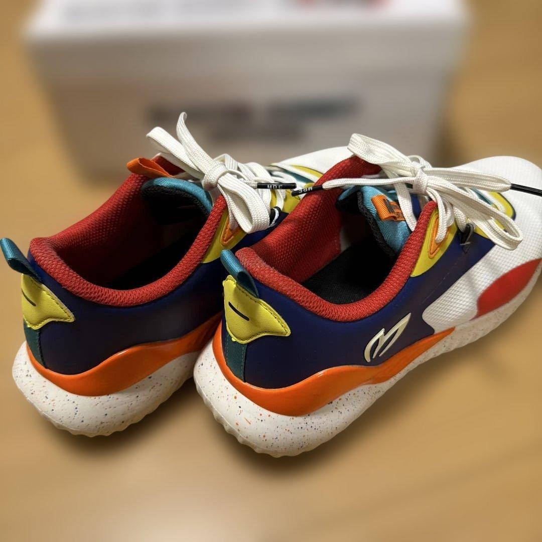 【希少サイズ】MBE ゴルフシューズ 27.5cm美品マルチカラー