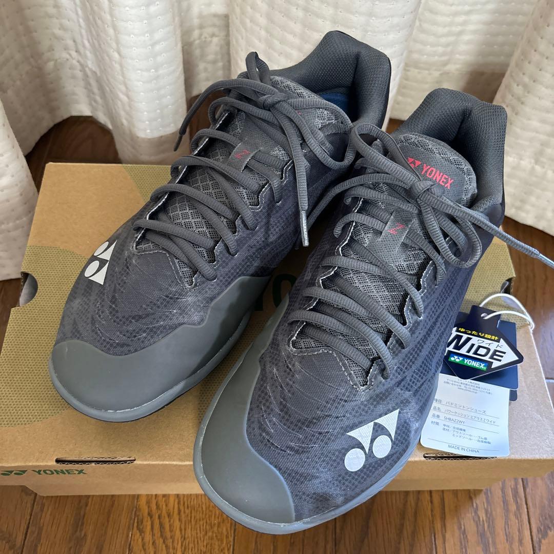 YONEX バドミントンシューズ エアラスZワイド中古