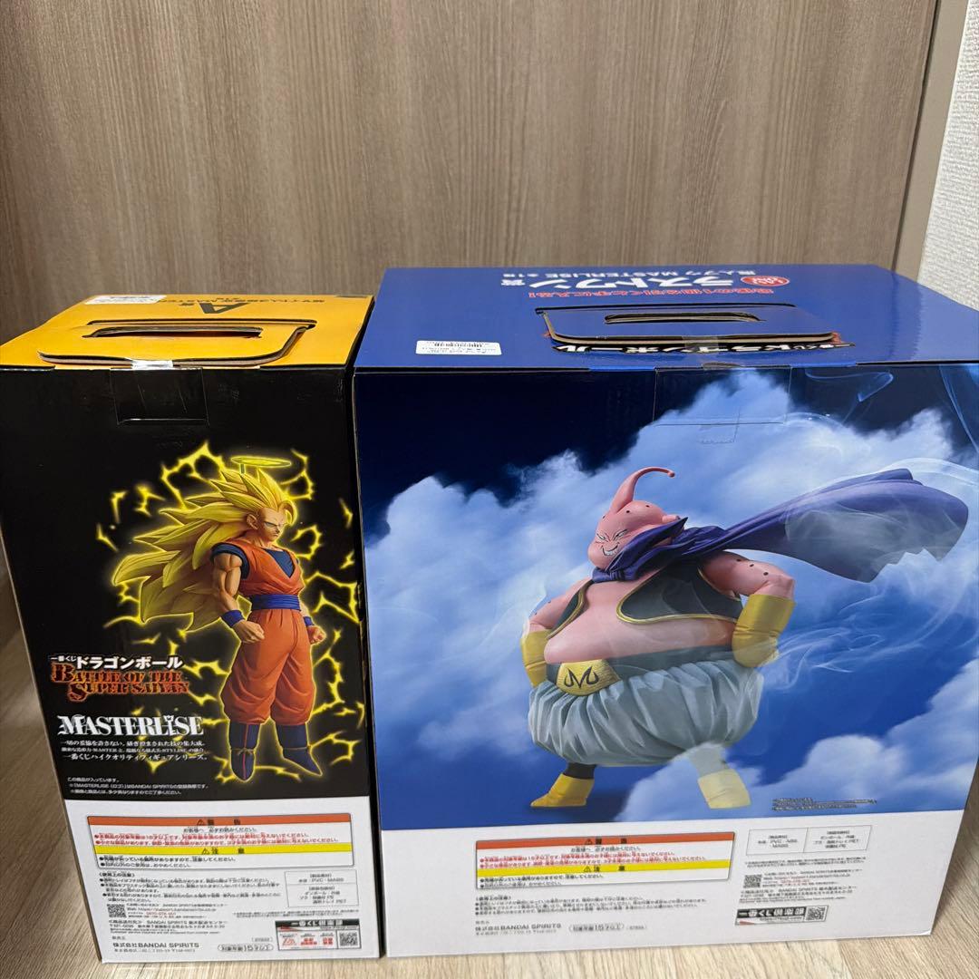 一番くじ ドラゴンボール A賞 超サイヤ人3孫悟空 ラストワン賞 魔人ブウ