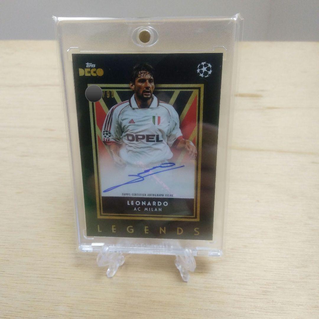 topps レオナルド直筆サインカード