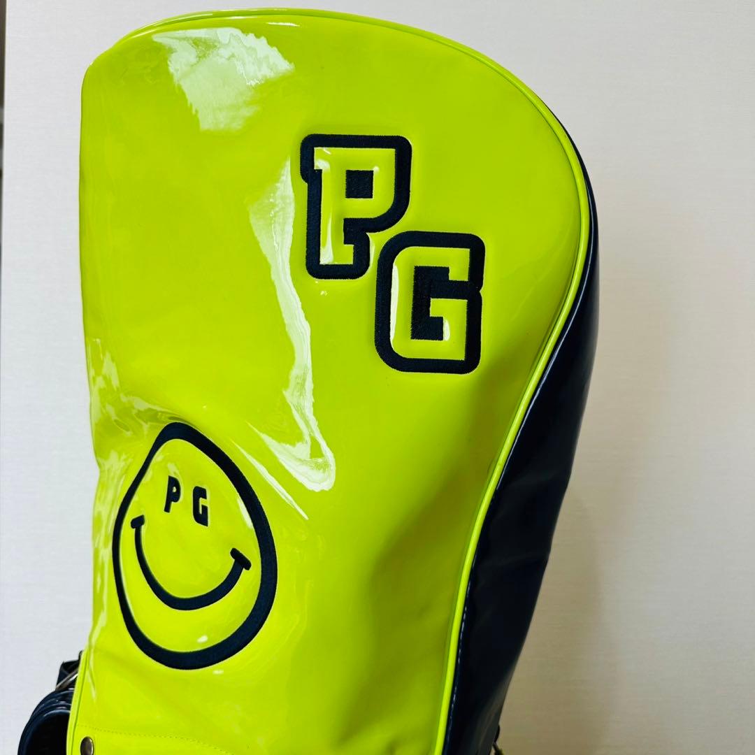 【Nakaji】PEARY GATES ゴルフバッグ イエロー×ネイビー