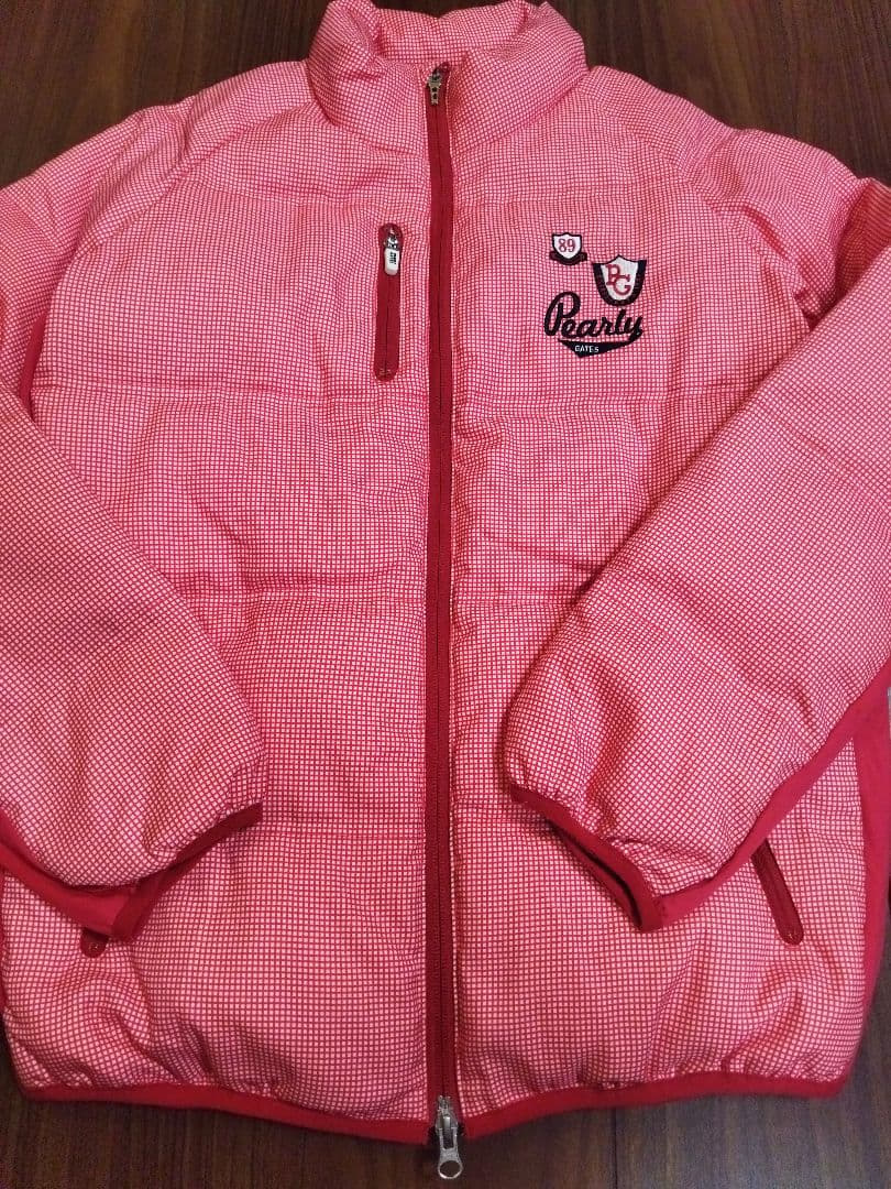 美品♪パーリーゲイツ ダウン ジャケット レディース 赤 M
