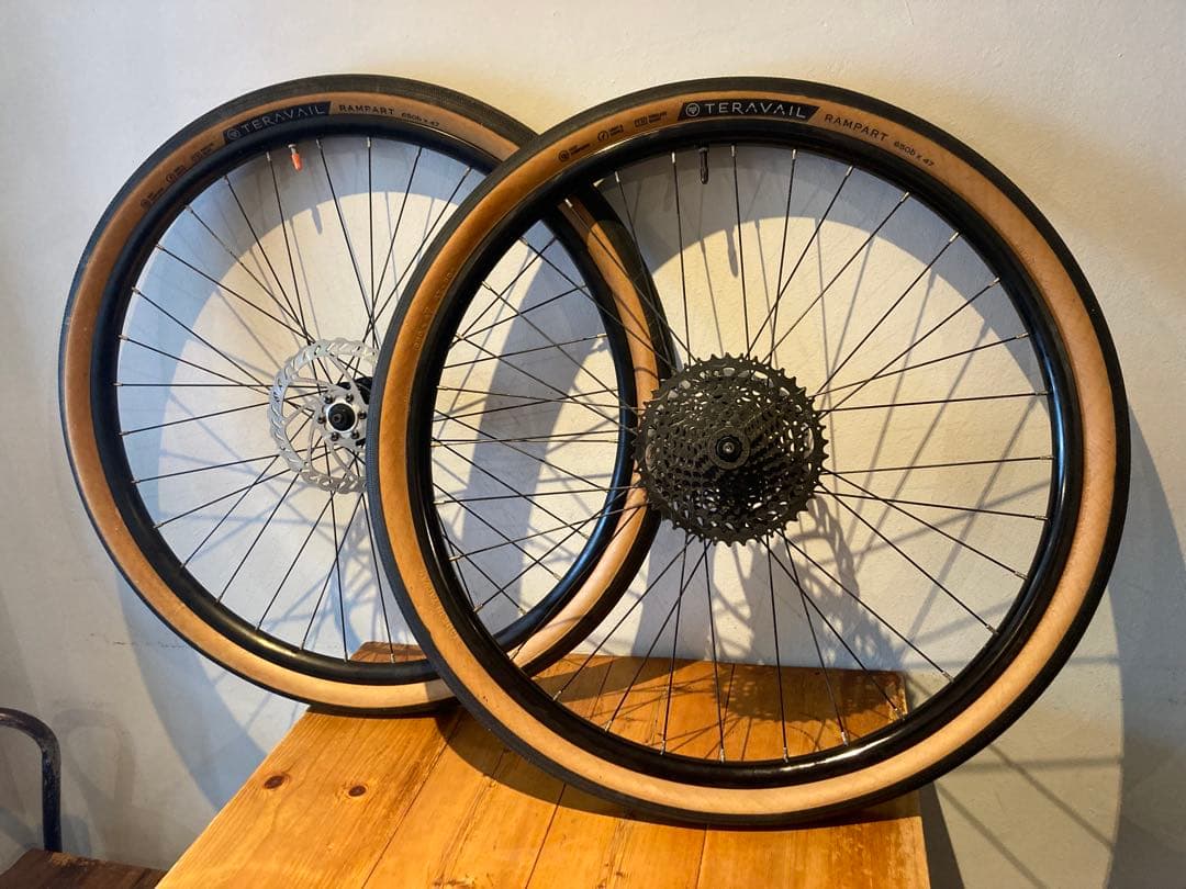 650b x 47 ホイールセットbluelug surly Nitto mks