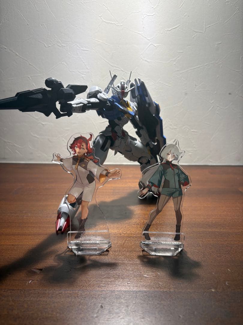 フルメカニクス　ガンダムエアリアル　アクリルスタンド　完成品