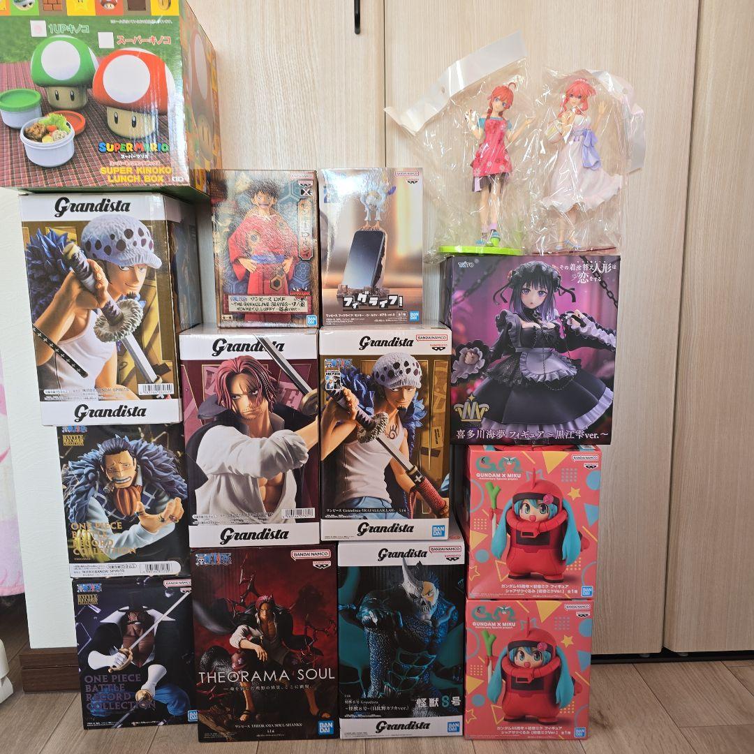 フィギュア　まとめ売り　ONE PIECE　初音ミク　怪獣８号