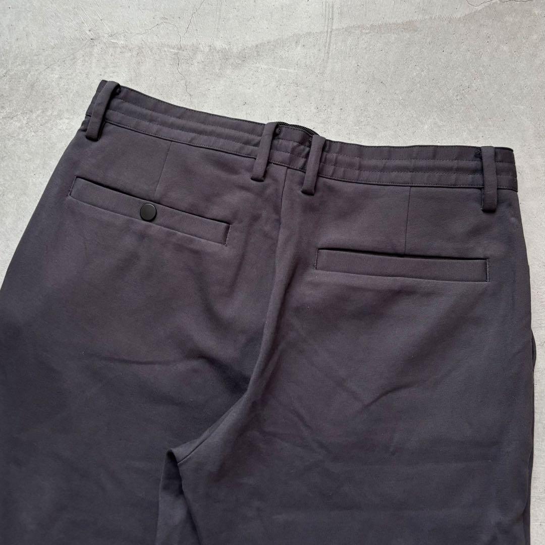 【美品】PING ピンアパレル ストレッチロングパンツ ロゴ M グレー ゴルフ